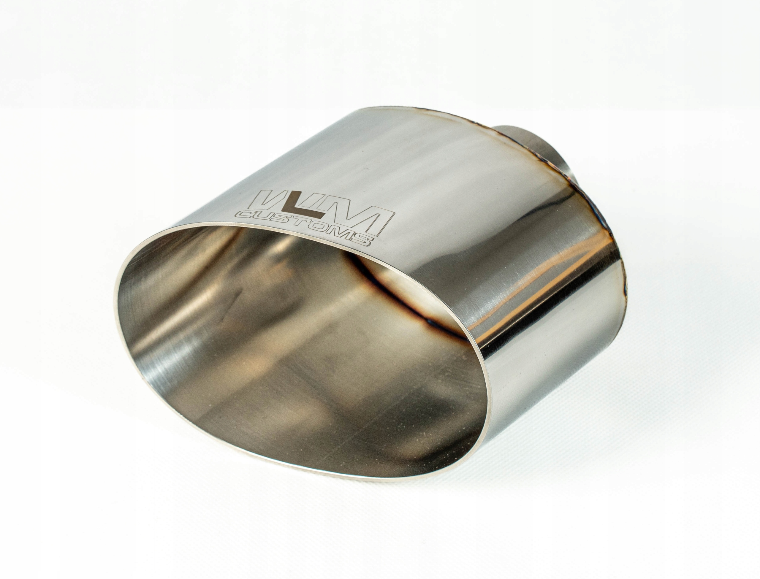 Końcówka Wydechu Owalna WLM Customs Poler 100x125