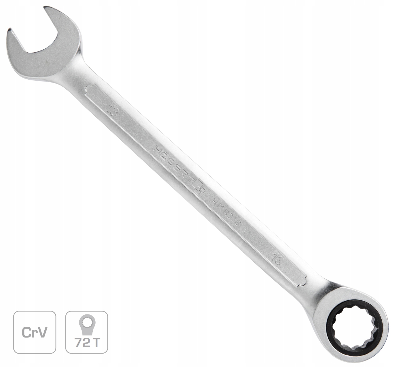 

Klucz Płasko Oczkowy Z Grzechotką 13mm HT1R013