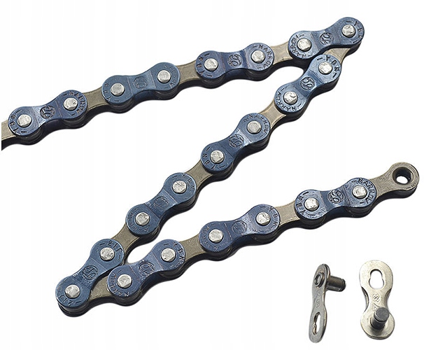 ŁAŃCUCH ROWEROWY 6 7 RZĘDOWY 116 OGNIW MTB SPINKI EAN (GTIN) 5902270834215