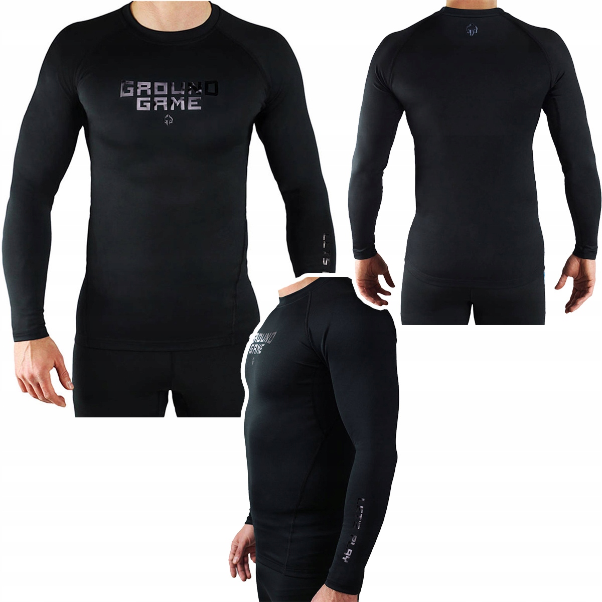 Rashguard z długim rękawem męski Ground Game Athletic Shiny r. L