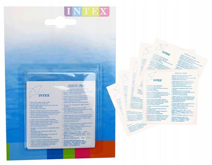

Zestaw Naprawczy Intex 59631 Basen Ponton Materac