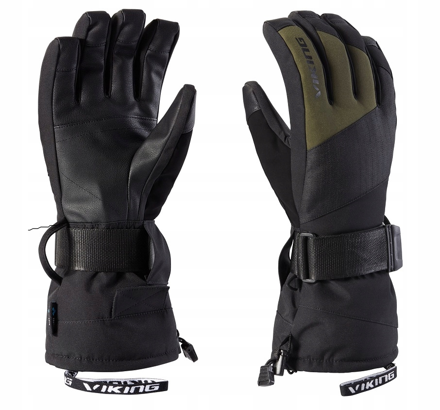 Rękawice Snowboardowe Viking Eltoro z usztywnieniem black khaki 7 S