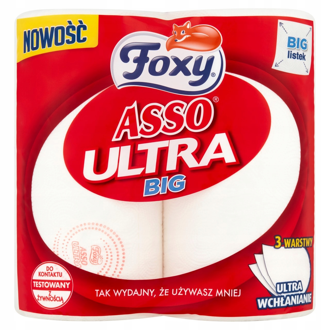 

Foxy Asso Ultra Ręcznik kuchenny 2 rolki