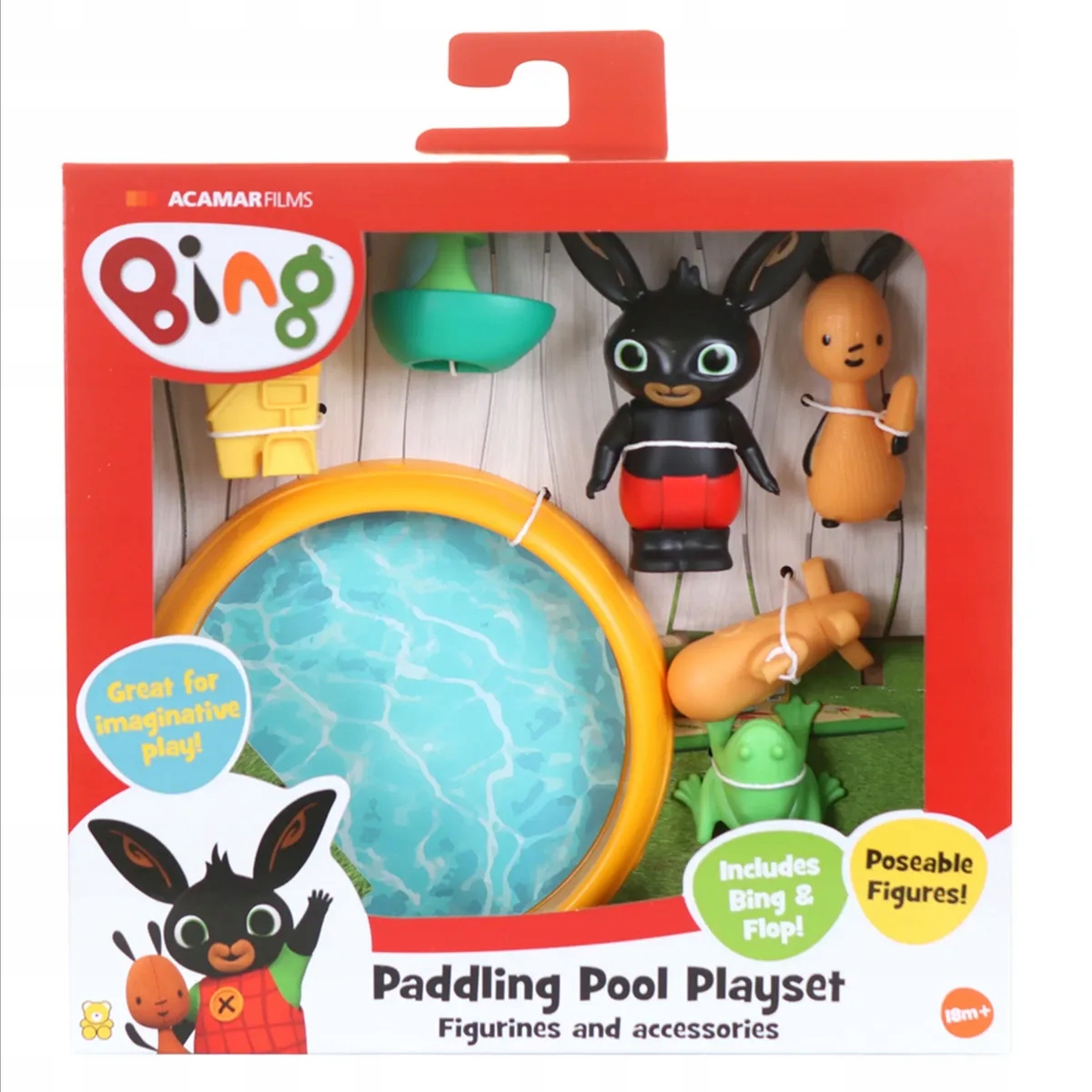 

Bing Zestaw Bing z Basenikiem 2 figurki +akcesoria