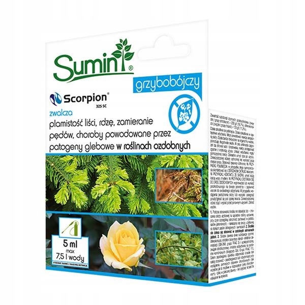 

Scorpion 5ml zamieranie pędów, plamistość liści