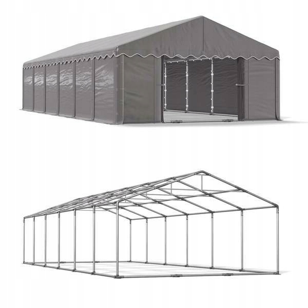 Namiot Warsztatowy 4x12m Magazynowy DAS 240 SP