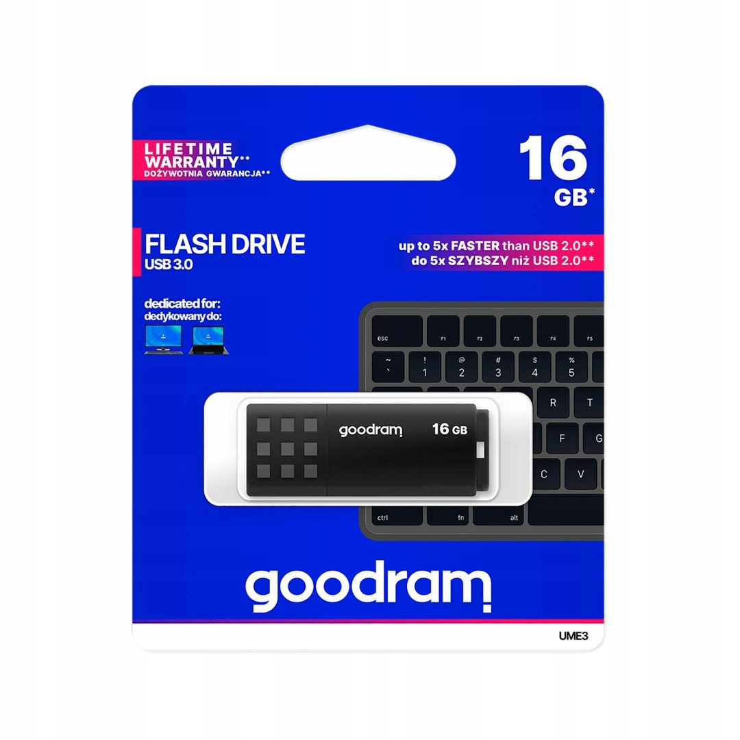 Pendrive Goodram Usb 3.2 16GB czarny