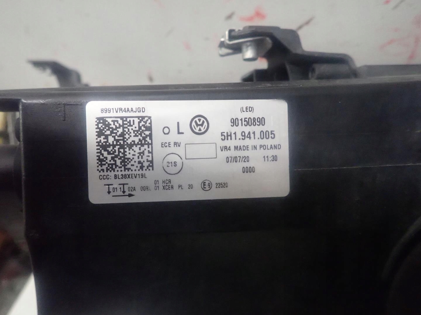 light front left VW GOLF VIII 2020- FULL LED