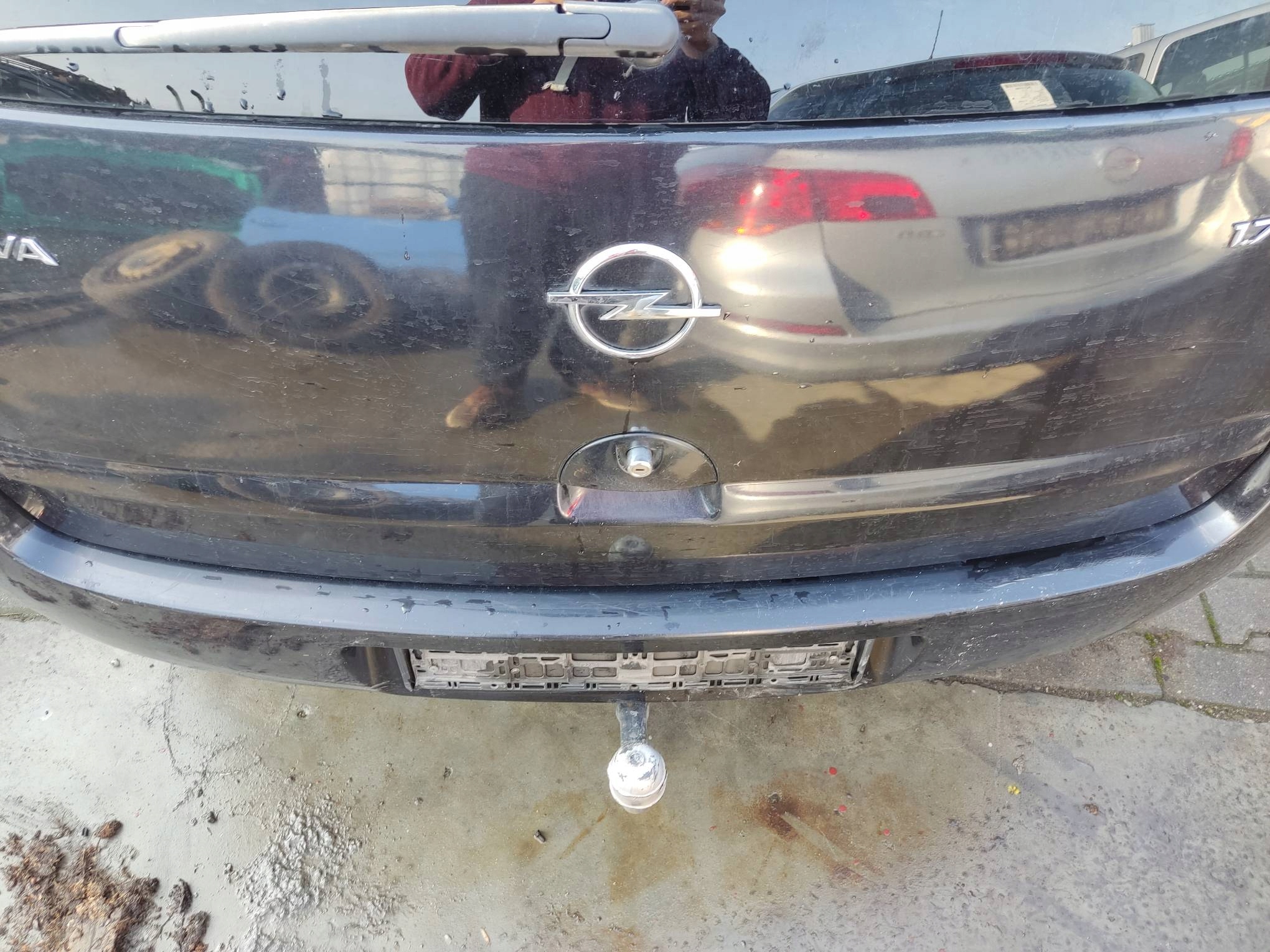 bumper rear part 2HU OPEL MERIVA A