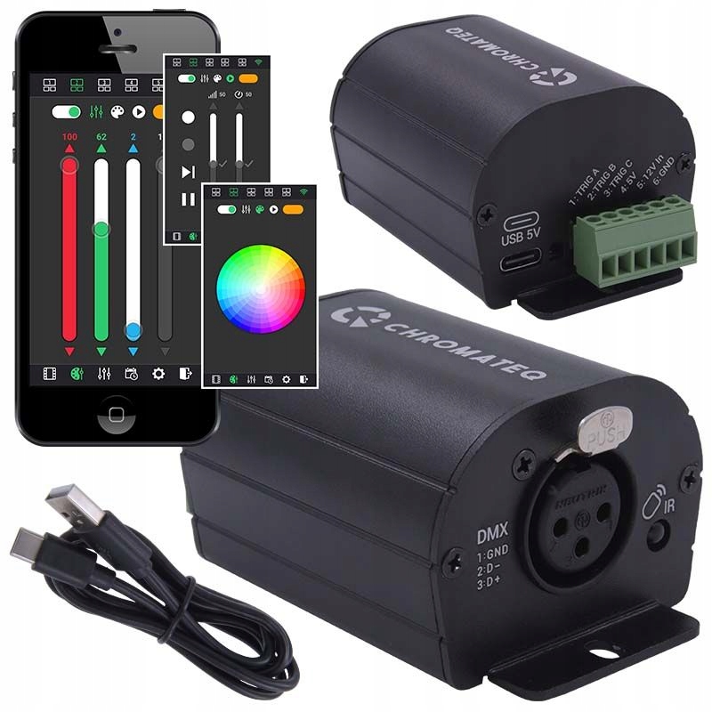 Chromateq Club 128 DMX ovladač rozhraní