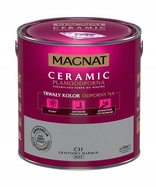 Magnat Ceramic Grafitowy Marmur C 31 2,5L