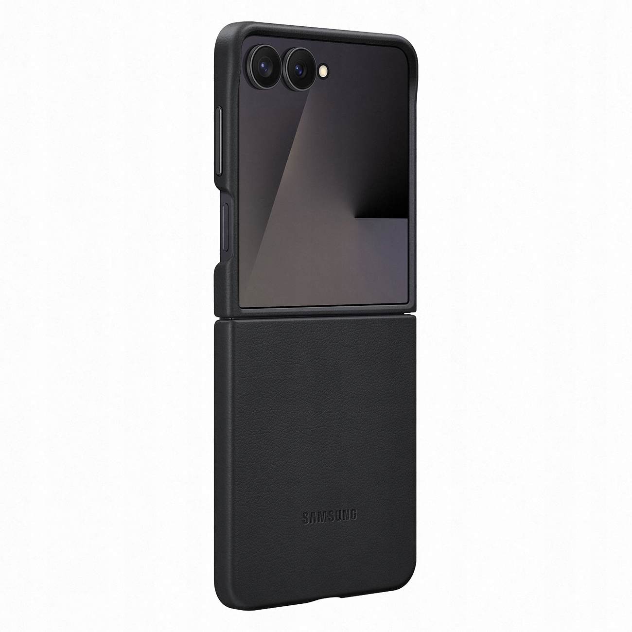 Puzdro Samsung Galaxy Z FLIP7 Case Samsung Kindsuit, Štíhle, Elegantné, Čierne