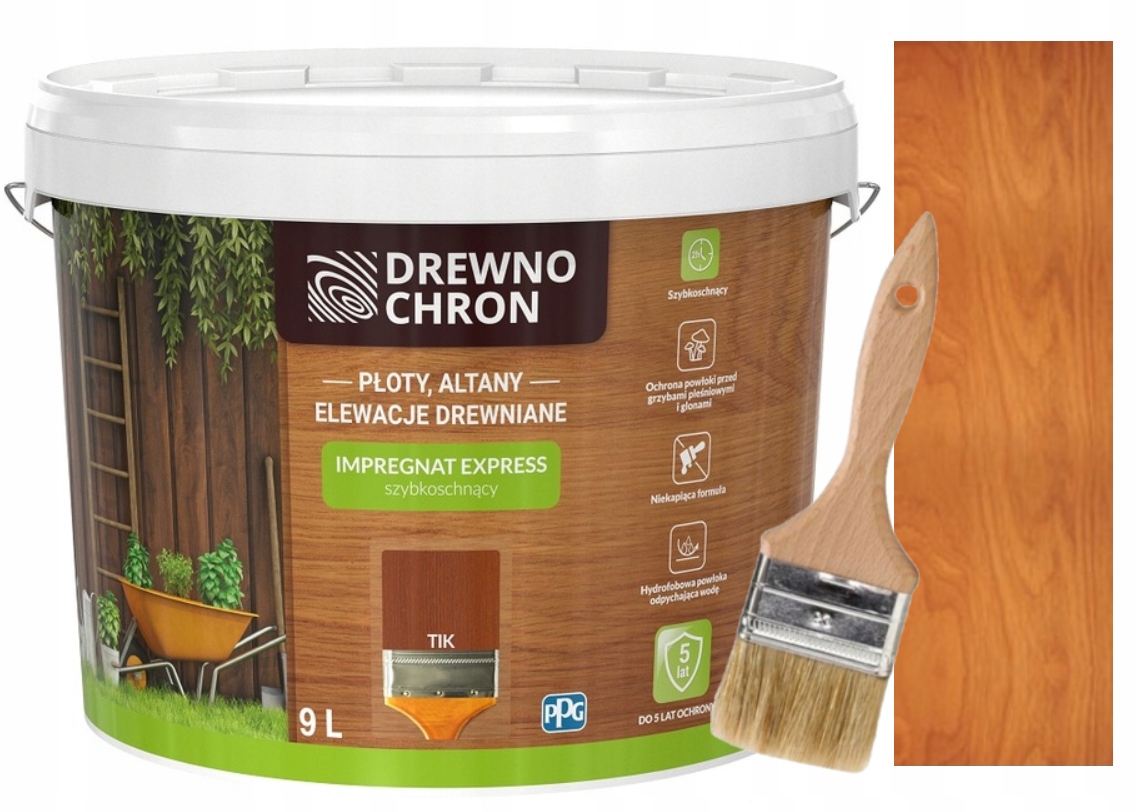 

Drewnochron Impregnat Express 9L Tik Tek Teak P