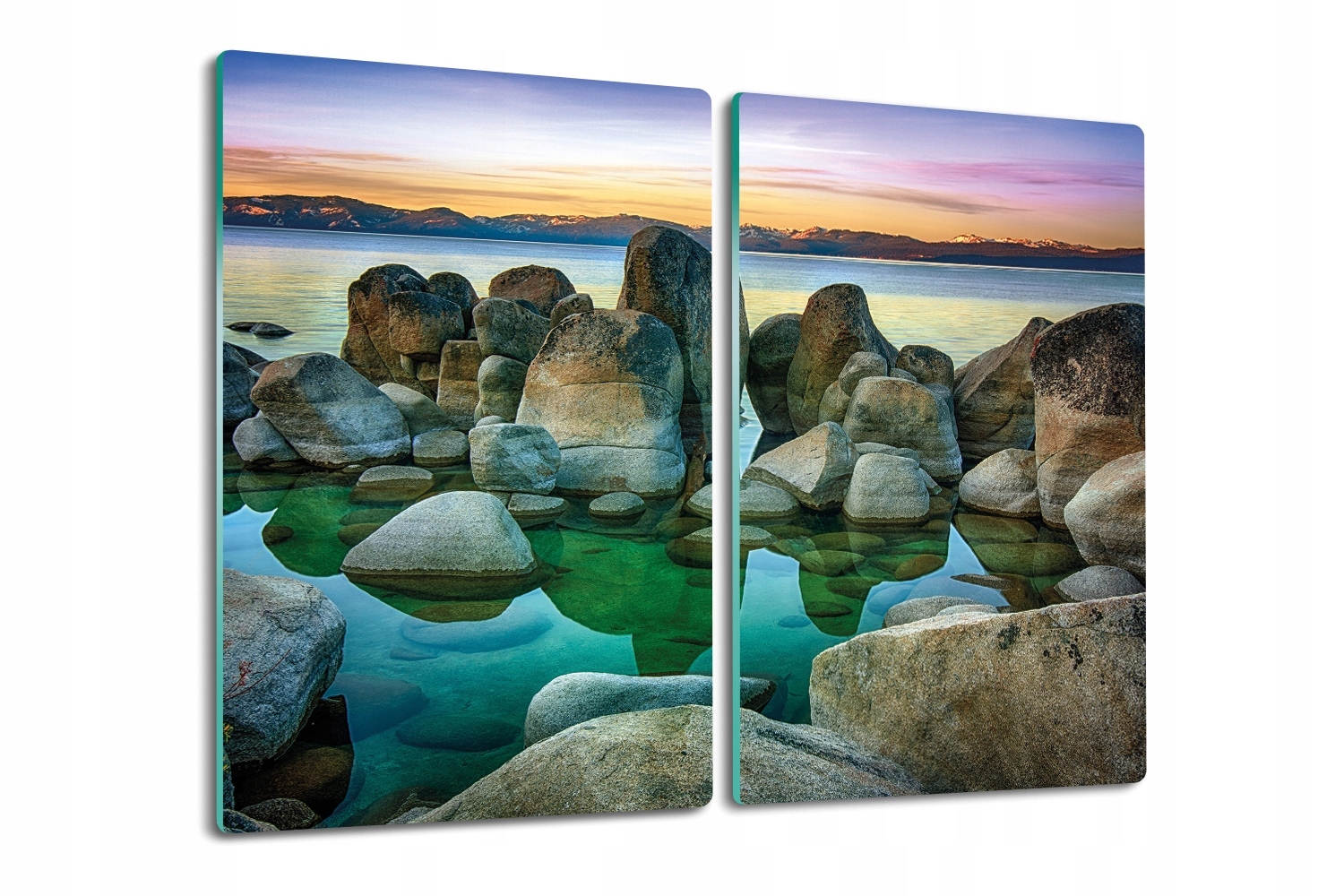 dvojitá deska podložka 2x30x52 Jezero kámen