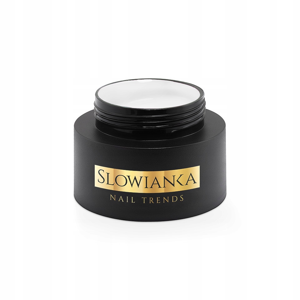 Stavební gel Slovanka Builder Gel Easy Leveling Porcelain Swan 50 g