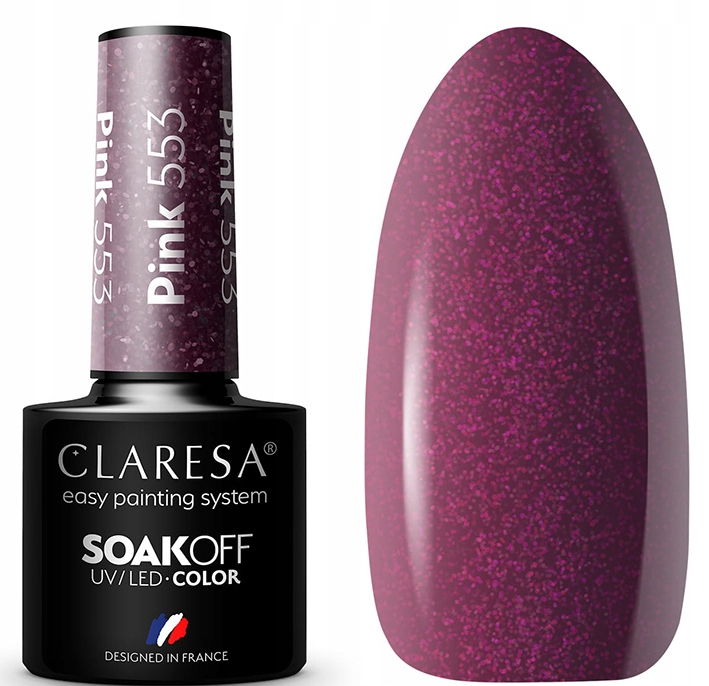 

Claresa Lakier Hybrydowy Pink 553