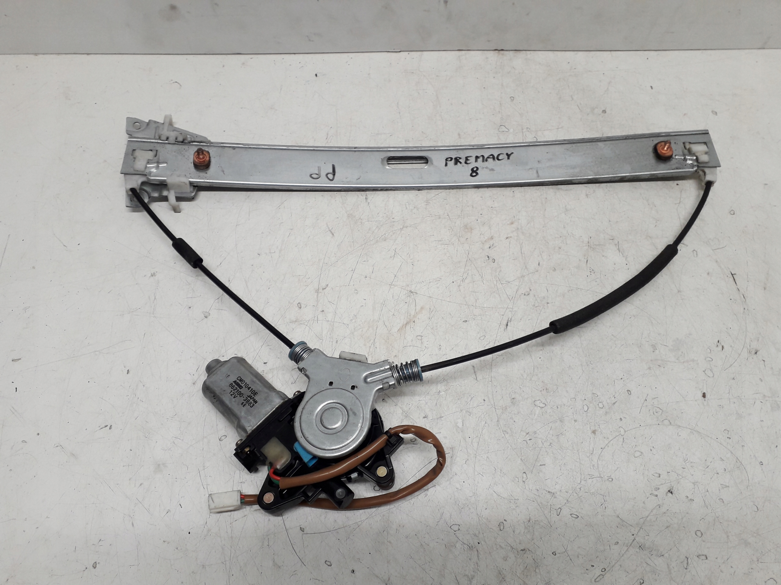 MAZDA PREMACY 1 I MECHANIZM SILNIK PODNOŚNIK SZYBY PRAWY PRZÓD 862100-3883