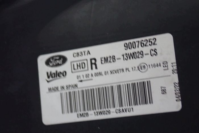 FORD GALAXY MK3 S-MAX MK2 II LIFT 20- reflektor right light EM2B-13W029-CS