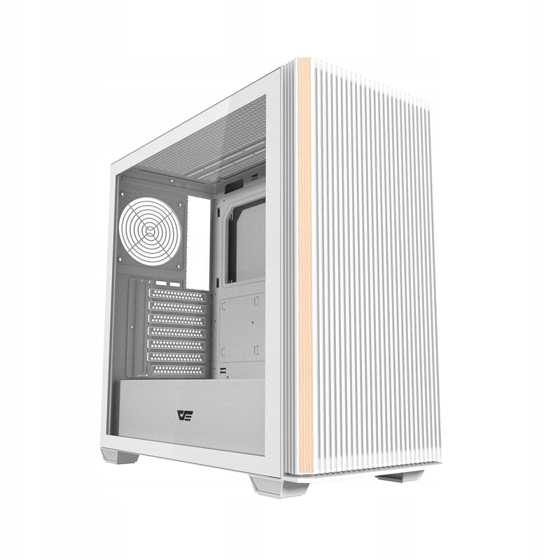 Počítačová Skříň Darkflash DS900WS Atx bez ventilátorů (bílá)
