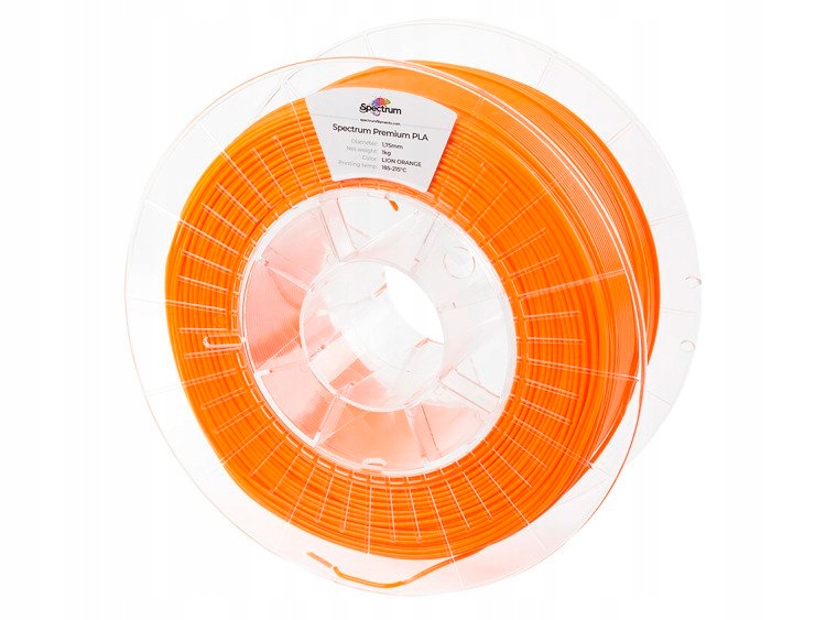 Filament Spectrum PLA 1.75 mm Lion Orange 1kg
