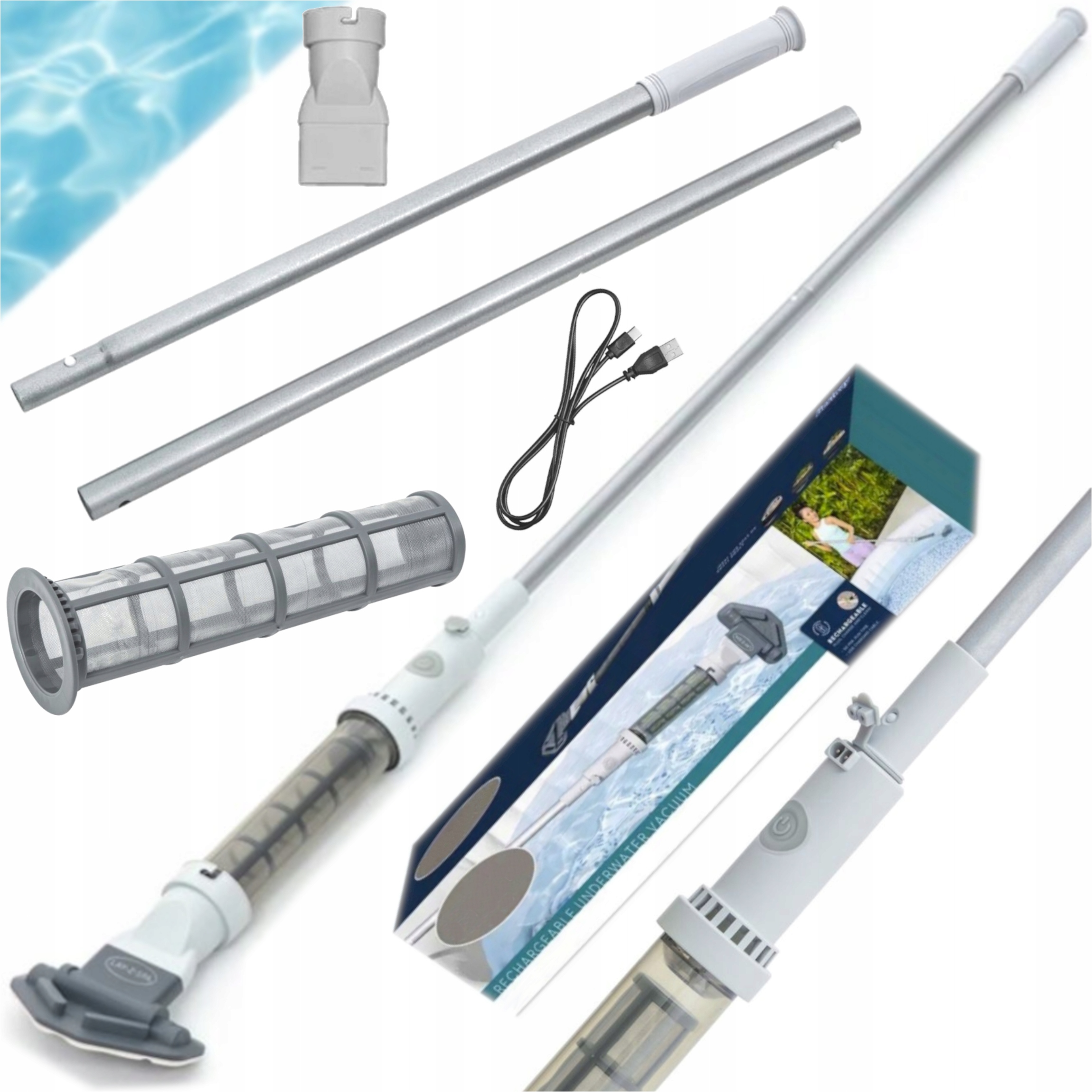 Ruční Bezdrátový Vysavač S Velkým Filtrem A Tyčí