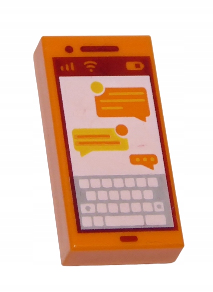 

Lego Płytka Płaska 1x2 Ekran/Telefon 3069/6329699