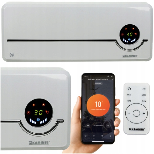 Ohrievač vzduchovej clony Kaminer Airo 2000W WiFi