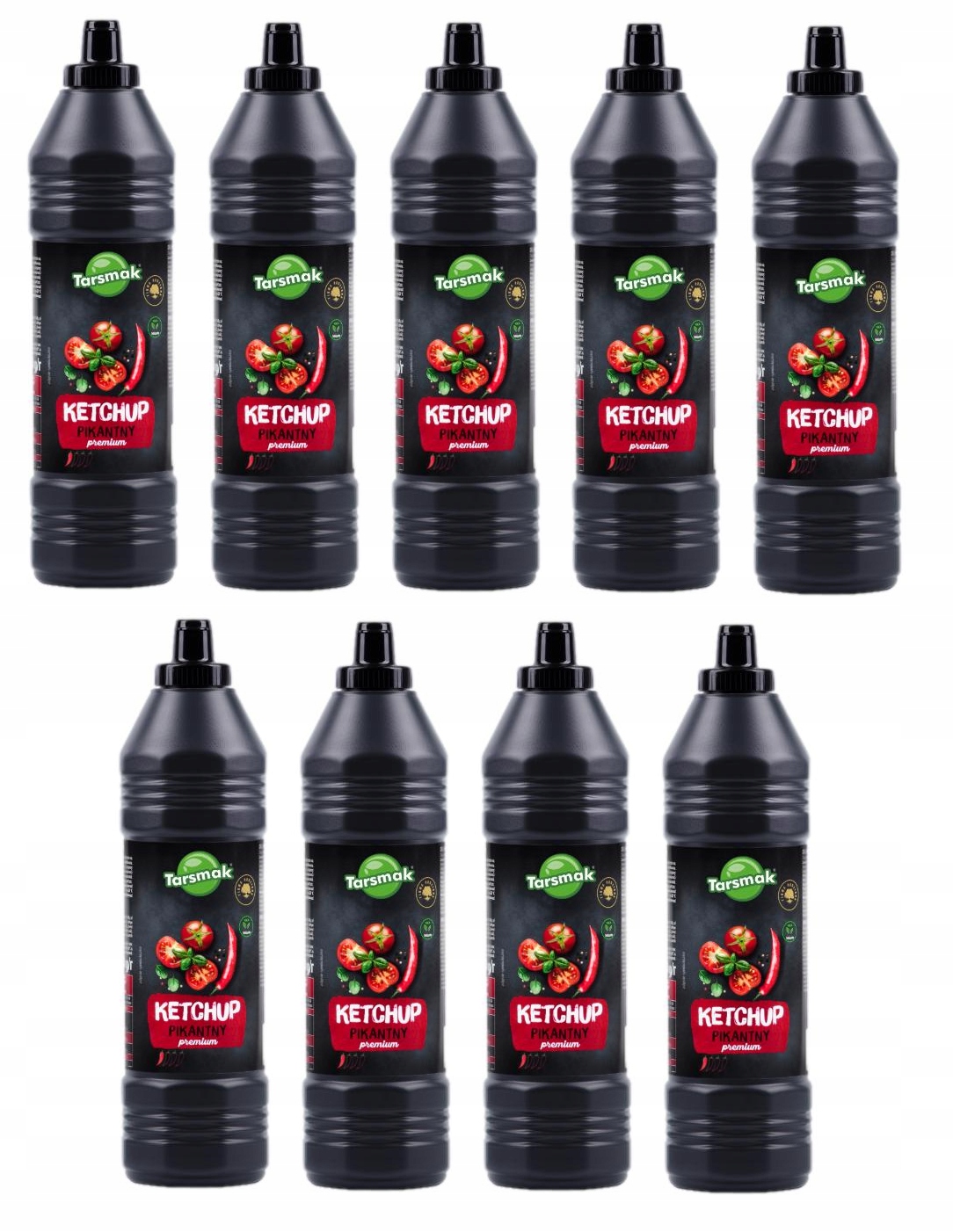 Levně Tarsmak 9 X Pikantní Kečup Premium 1000g Karton