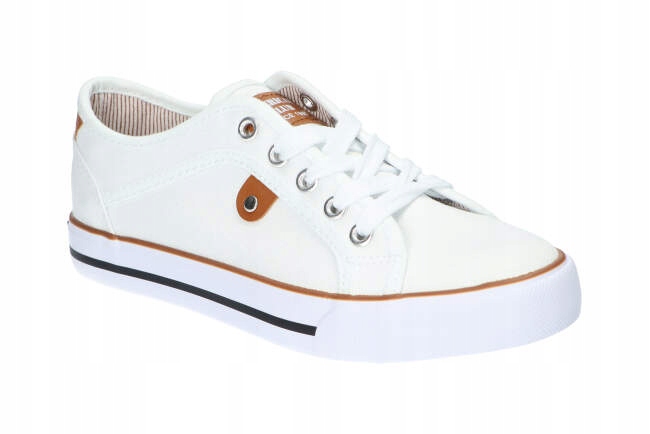 

American Club LH66 Trampki Tenisówki Białe 40