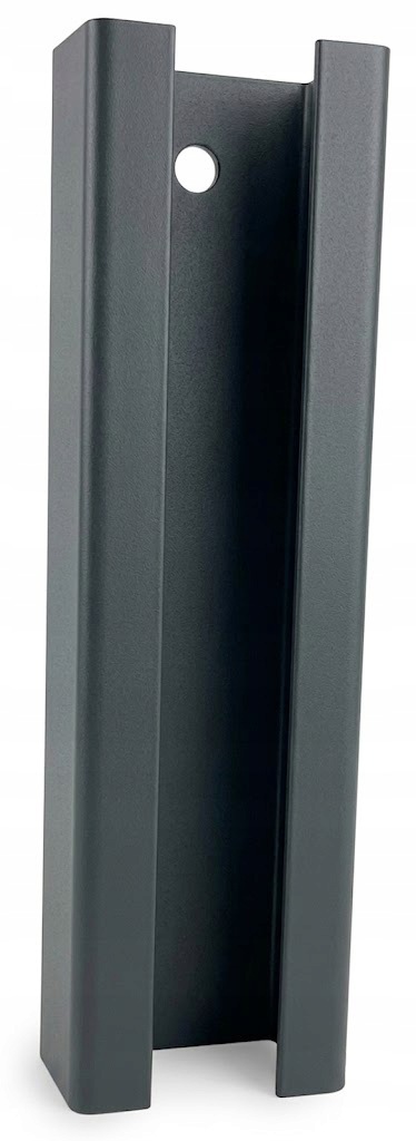 Łącznik słupka ogrodzeniowego 60x40 antracyt Ral 7016 ŁS200A