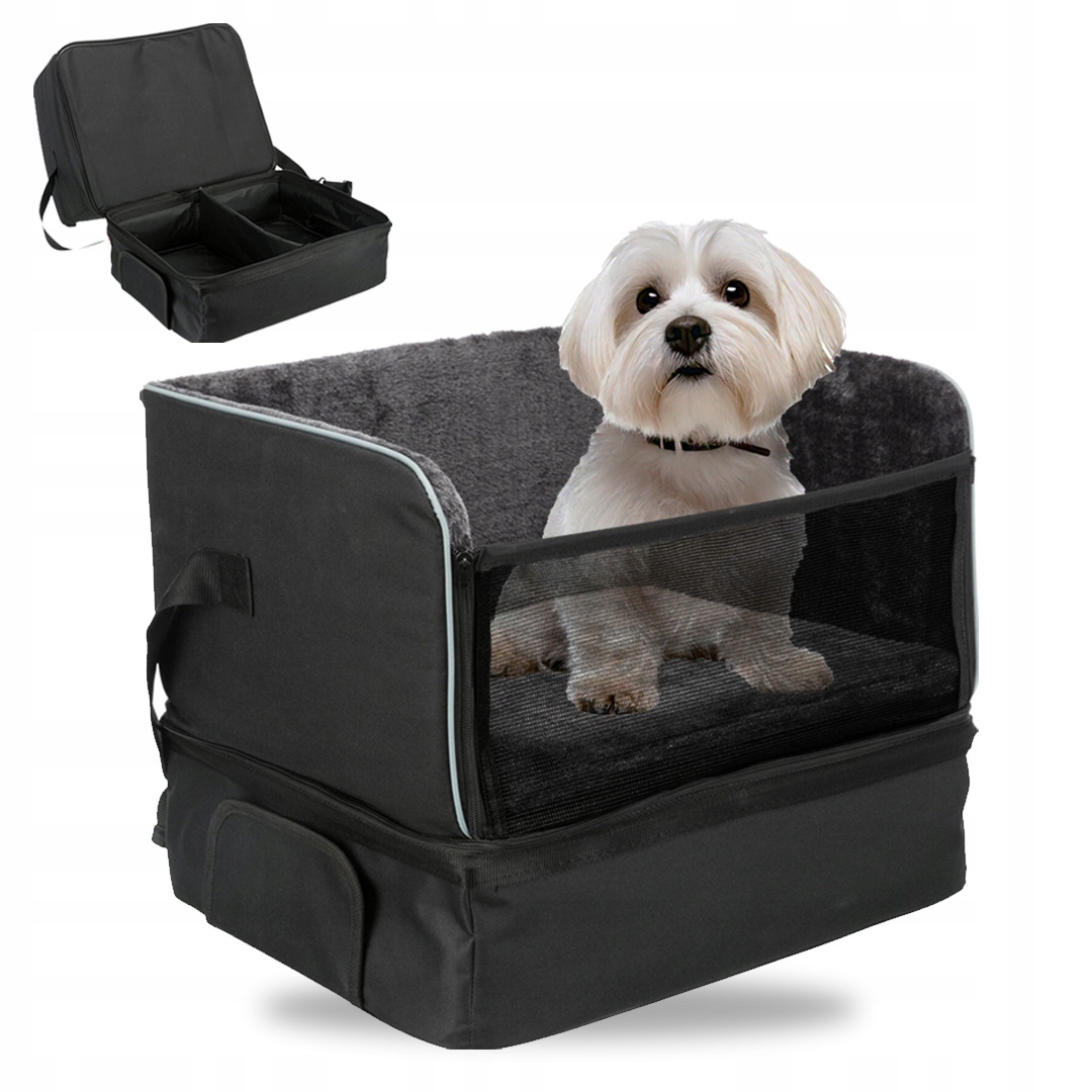 Fotel Kojec Transporter Samochodowy Dla Psa Kota Trixie Do 8KG 45x39x38,5cm-Zdjęcie-0