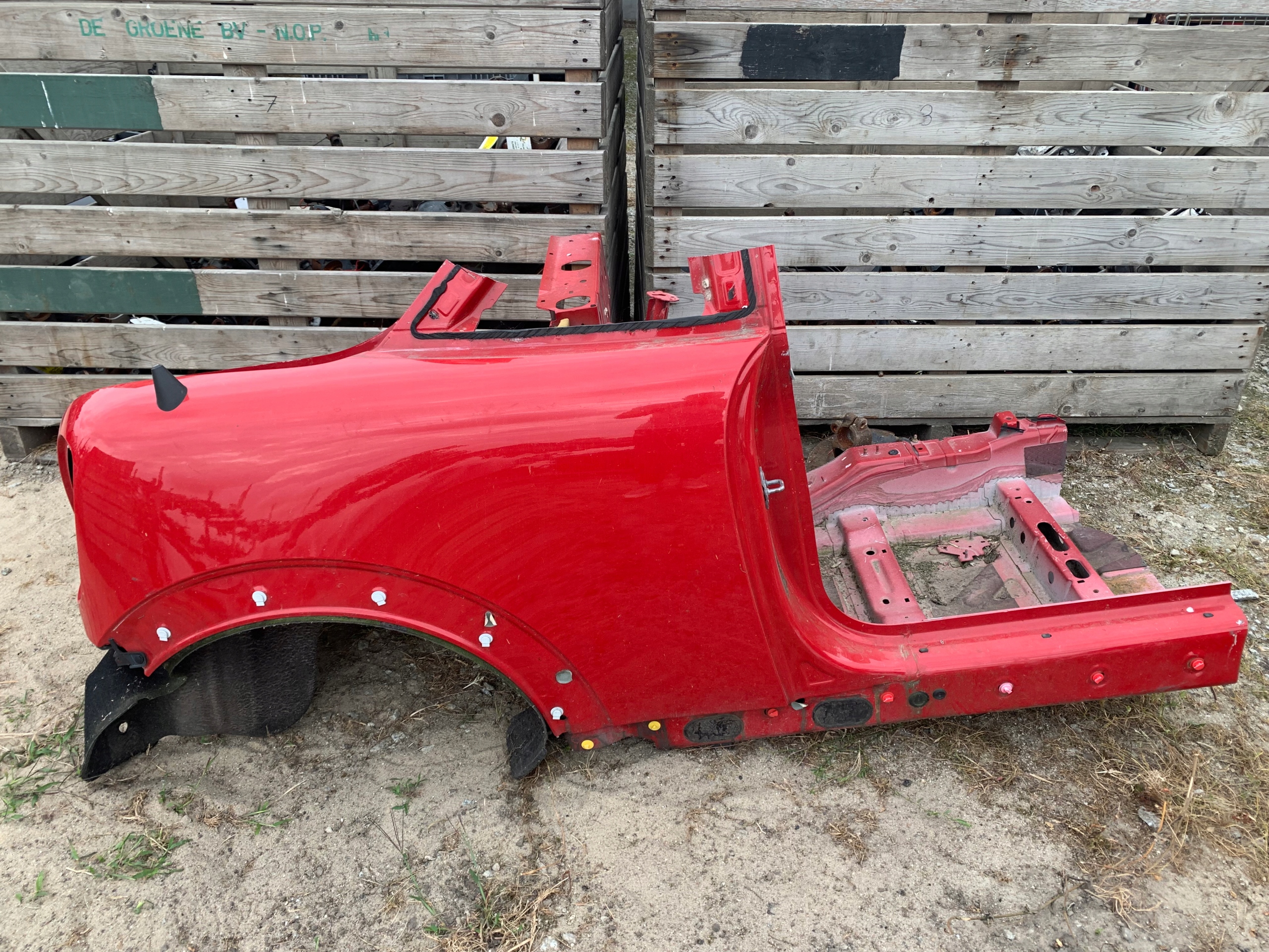 MINI R58 COUPE BŁOTNIK TYLNY PRAWY ĆWIARTKA PRÓG