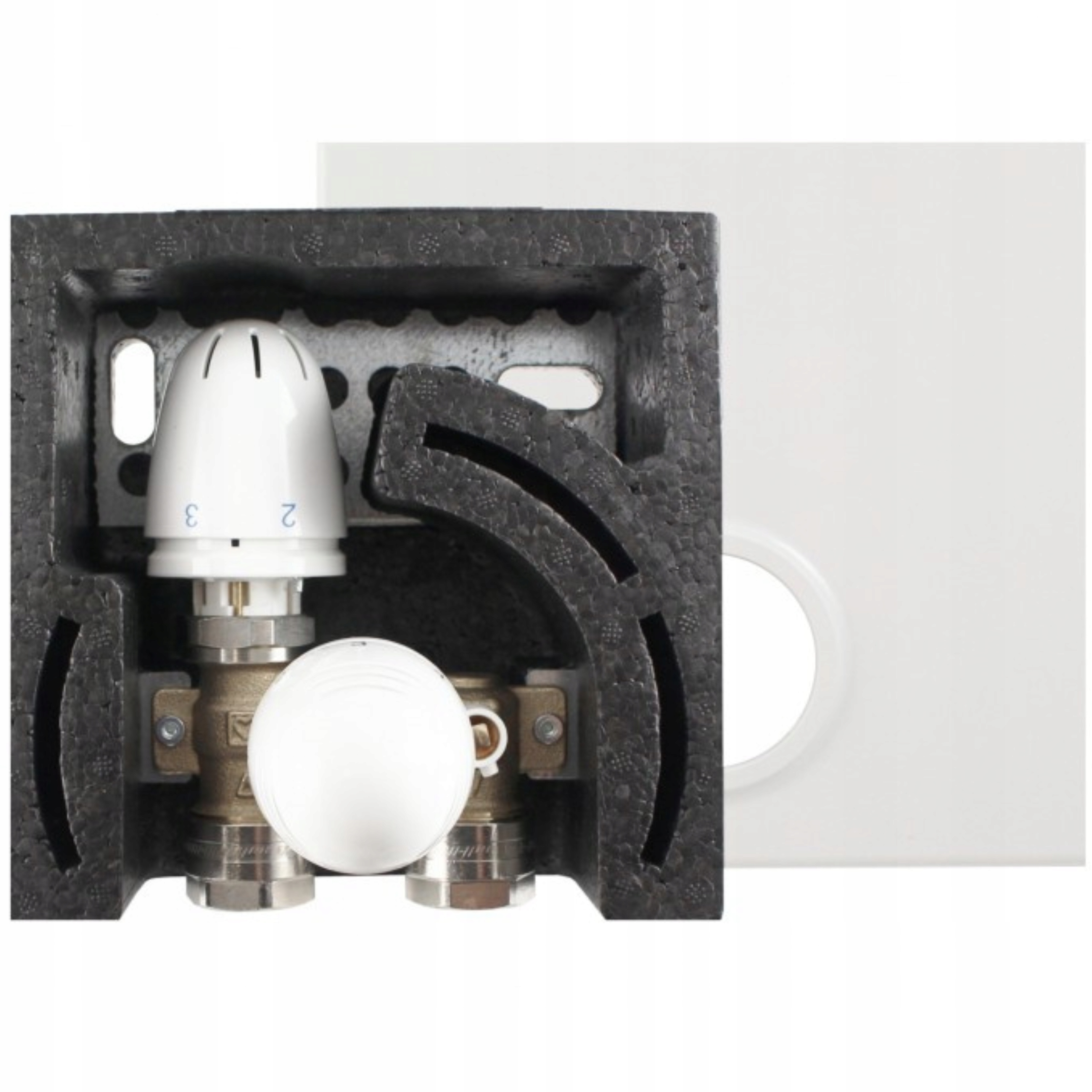 Podomietkový Ventil Rtl Na Reguláciu Podlahy Herz-floorfix Compact Biely