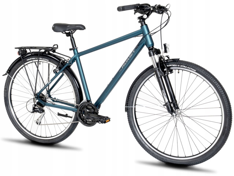 Rower trekkingowy Romet Wagant Suv H Pv B U20 28 cali Zielony