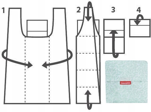 TORBA NA ZAKUPY EKOLOGICZNA ZIELONA TESCOMA 20kg Kod producenta torba na zakupy