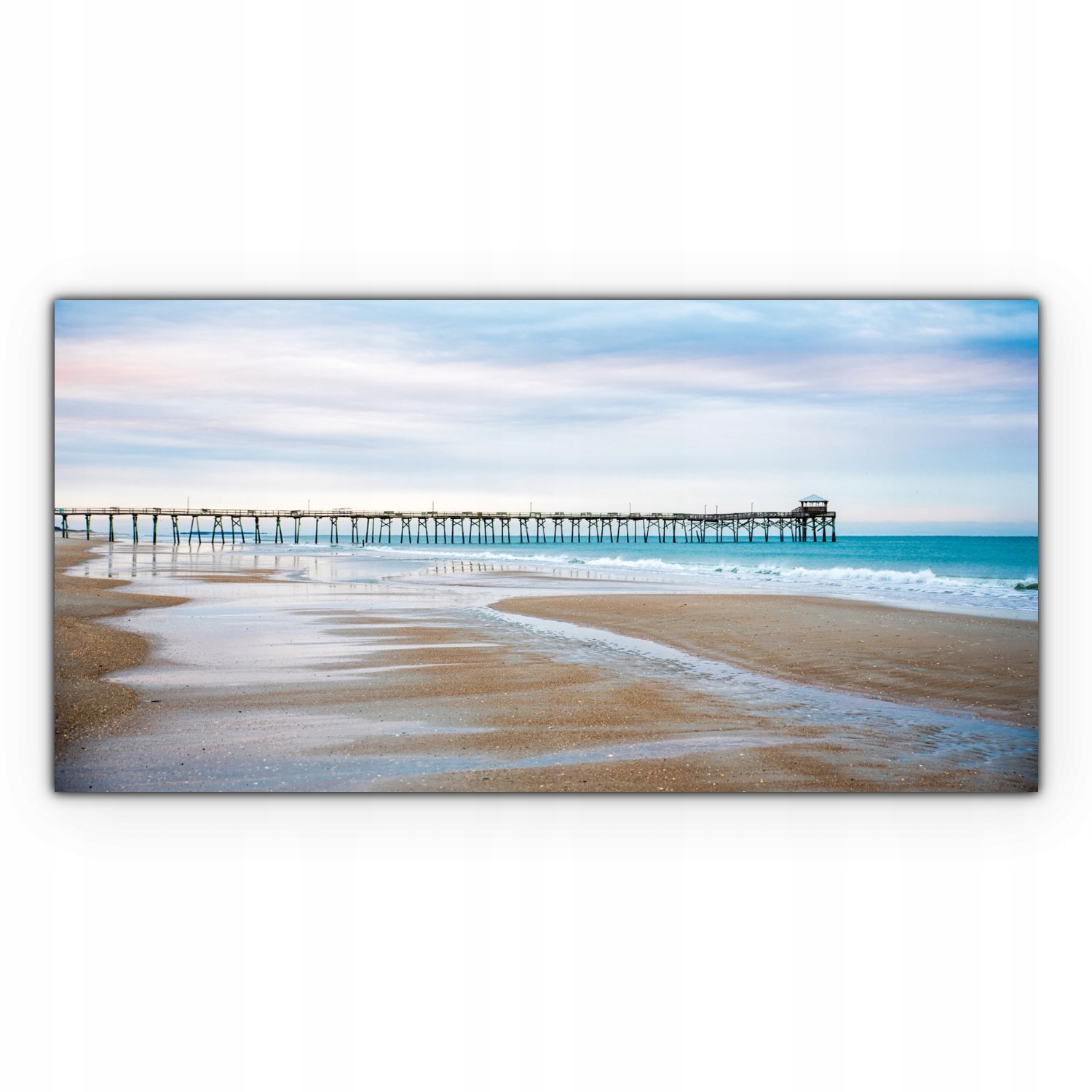 

foto-obraz na płótnie 140x70 Plaża Wschód Słońca