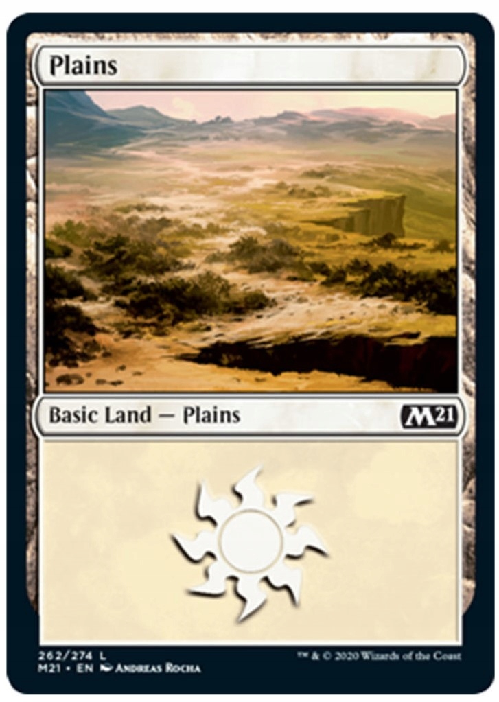 

Plains Foil Core Set 2021 V.3