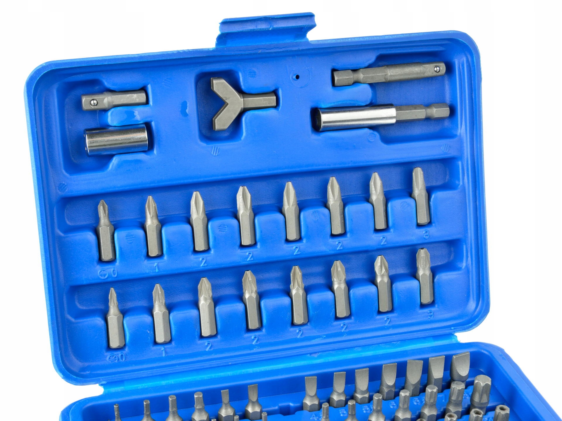 ZESTAW KOŃCÓWEK BITÓW DO WKRĘTARKI 100 SZTUK GEKO Seria A