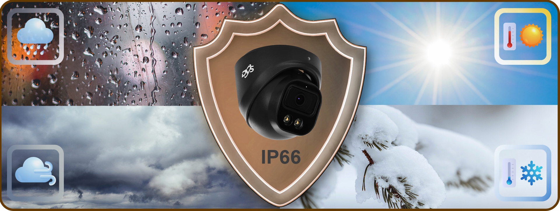 KAMERA ANALOGOWA 5MPX ZEWNĘTRZNA CZARNA METALOWA KOPUŁKOWA DOŚWIETLENIE Obudowa kopułkowa (dome)