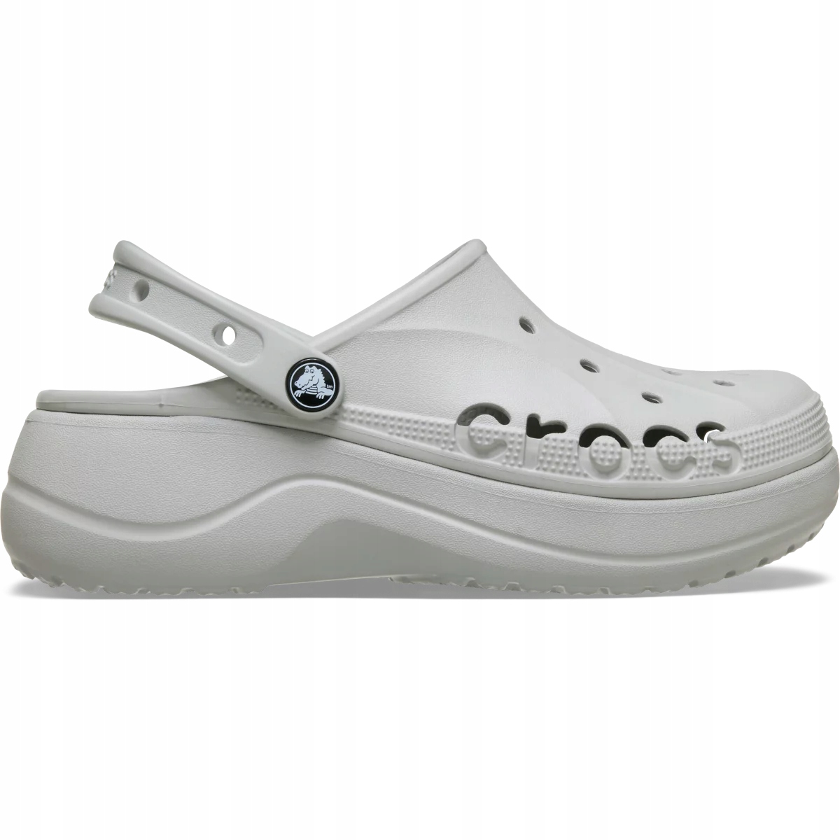 Crocs nazouváky Baya Platform Clog 38,5 w8 Pearl White