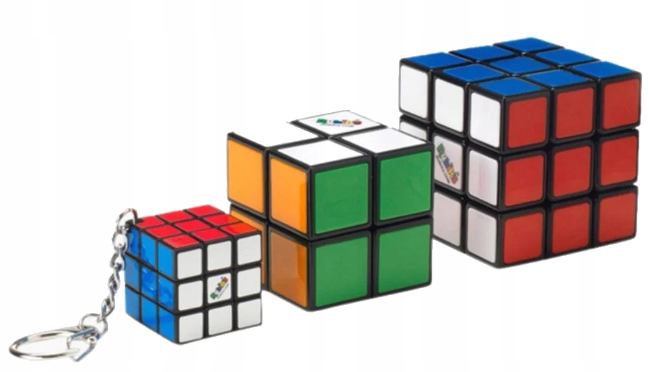 ORYGINALNA KOSTKA RUBIKA ZESTAW RODZINNY 2X2 I 3X3 Marka Spin Master