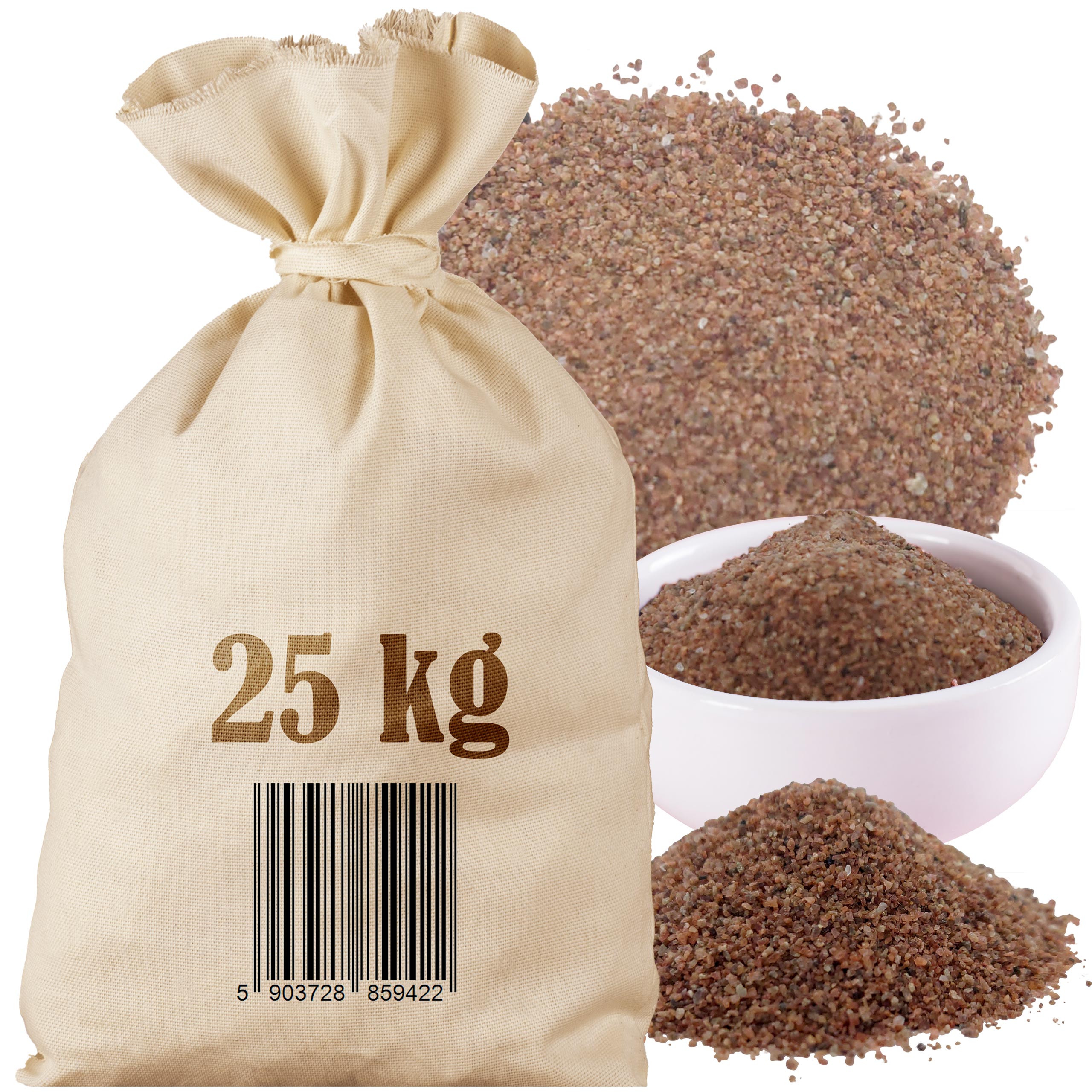 Levně Černá Jemnozrnná Sůl 25 Kg Sáček Velkoobchod