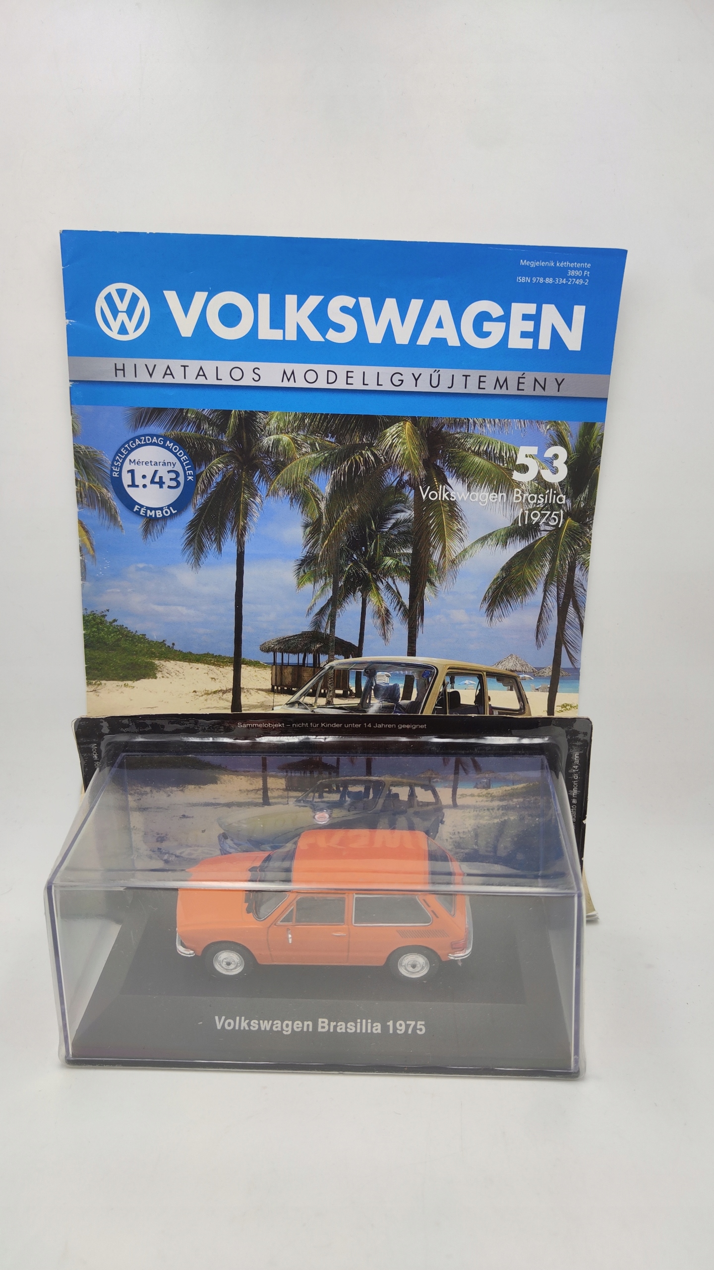Volkswagen Brasilia 1975 #53 1:43 Deagostini