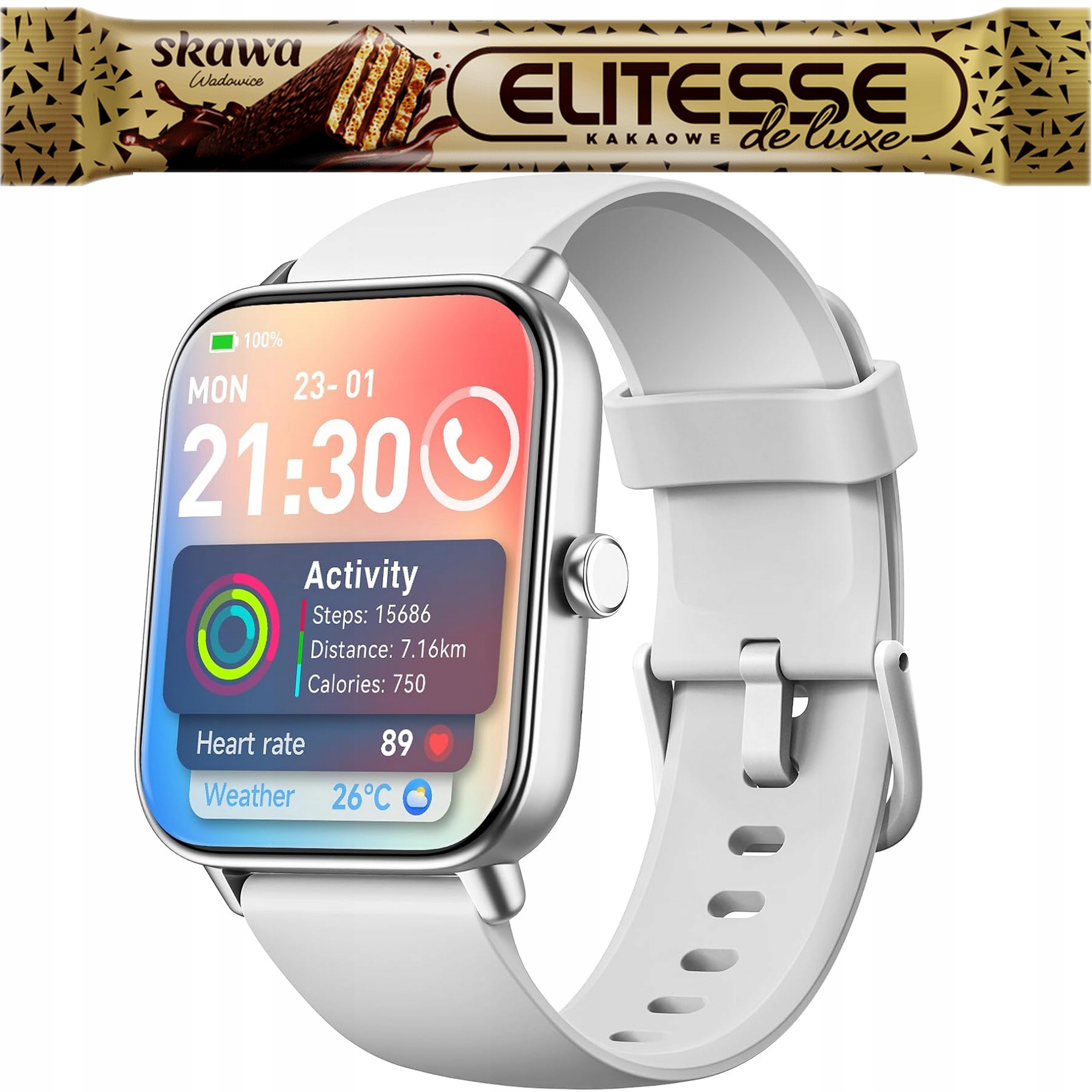 aeac Chytré Hodinky Dámské Bluetooth hodinky Sportovní Fitness 100 sportovních režimů