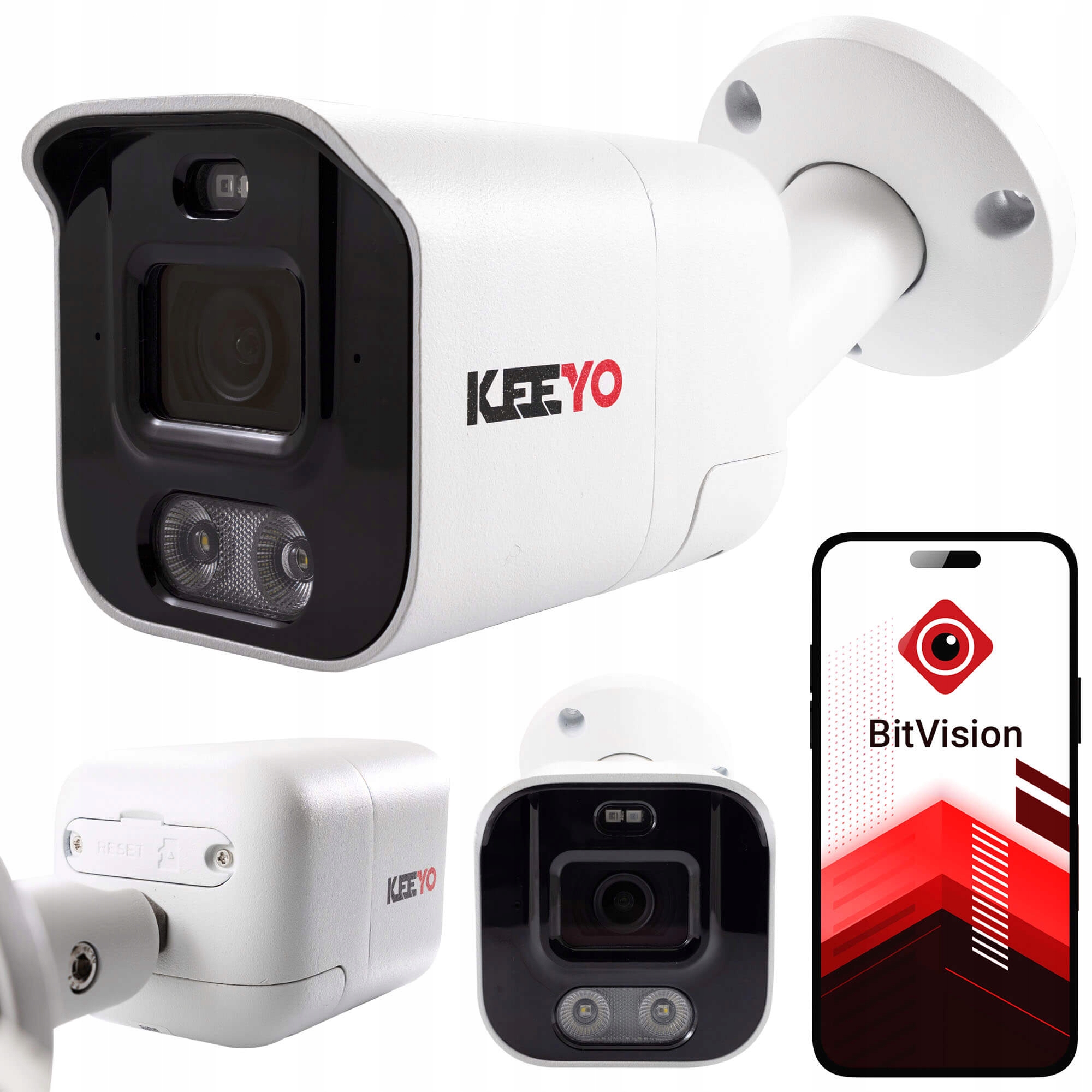 Tubulární Ip kamera Keeyo LV-V-IP5M25TF-ADC 5 Mpx