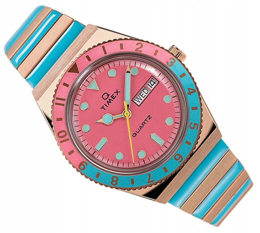 Ocelové Dámské Hodinky Timex Q Reissue TW2U81500