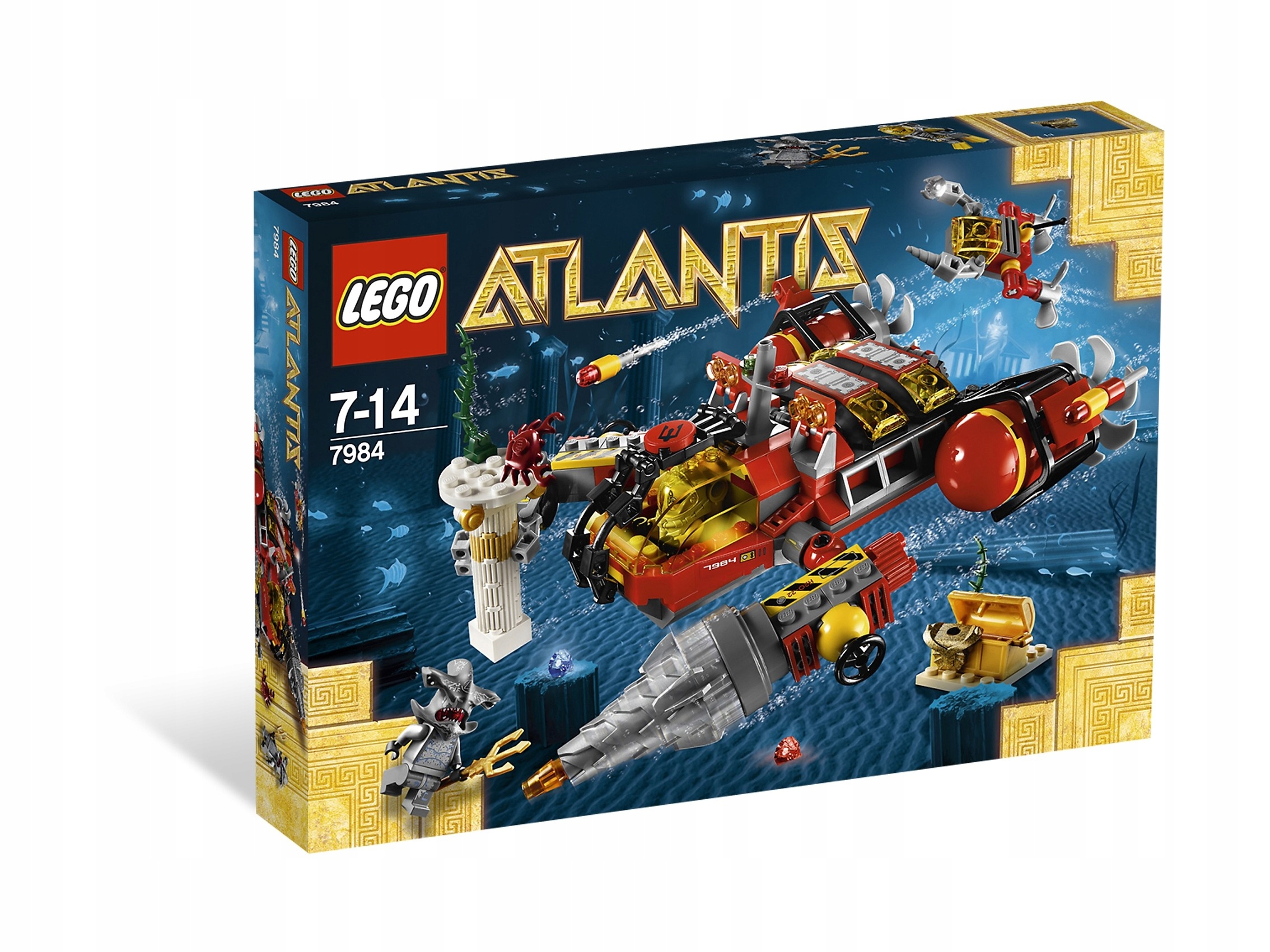 Lego Atlantis 7984 Hlubinný ničitel Nové