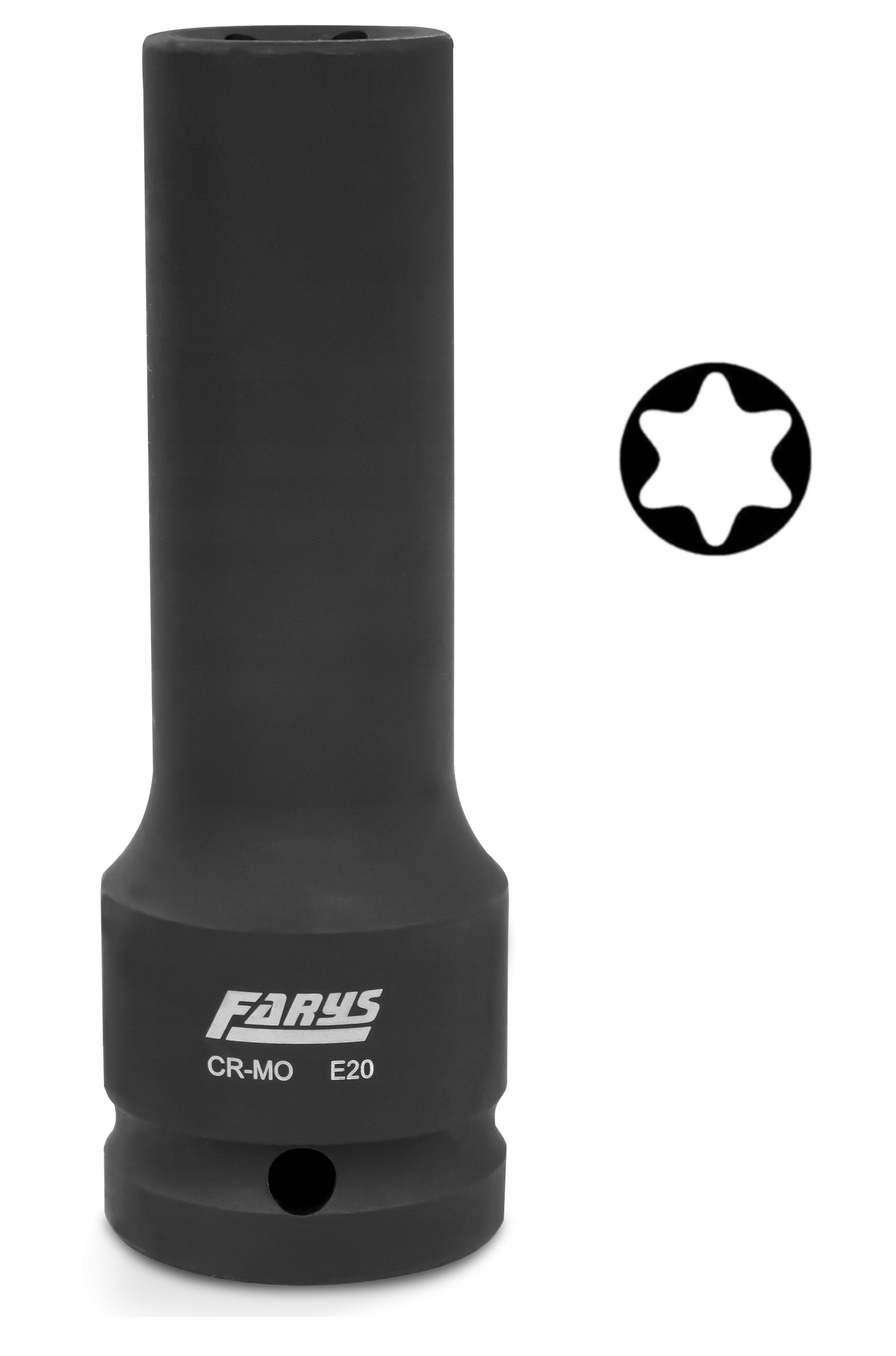 Nasadka Udarowa Długa Głęboka Torx E20 Man Cylinder Hgv 3/4" FR2334