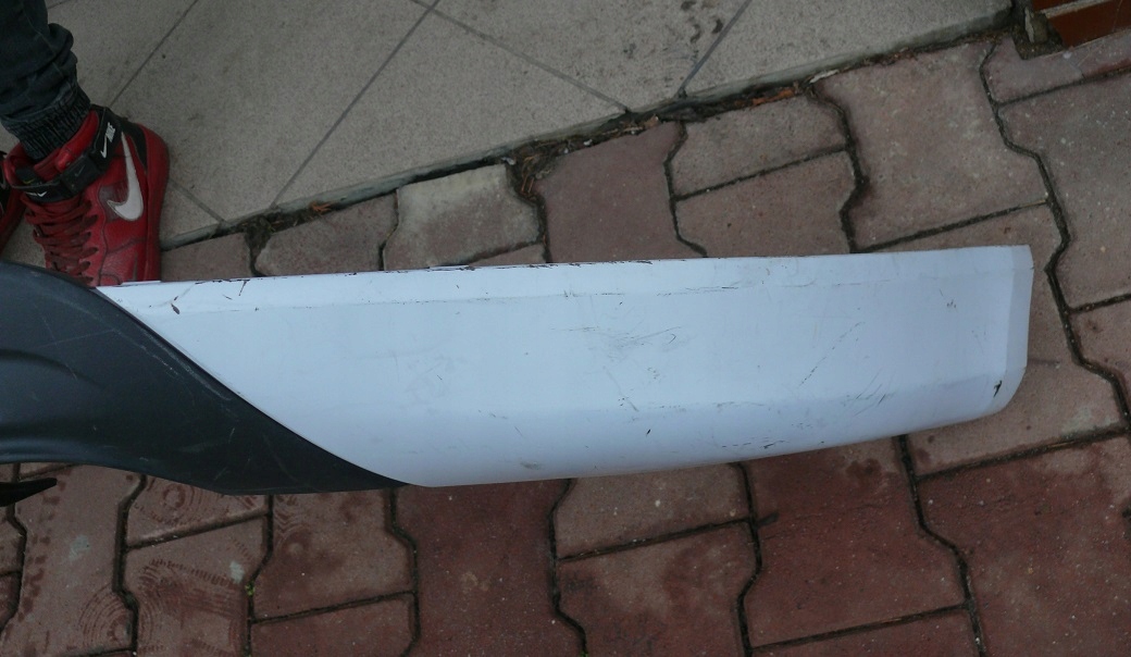 Heckspoiler DYFUZOR DOL der Stoßstange heck FORD S-MAX MK2 II 2014