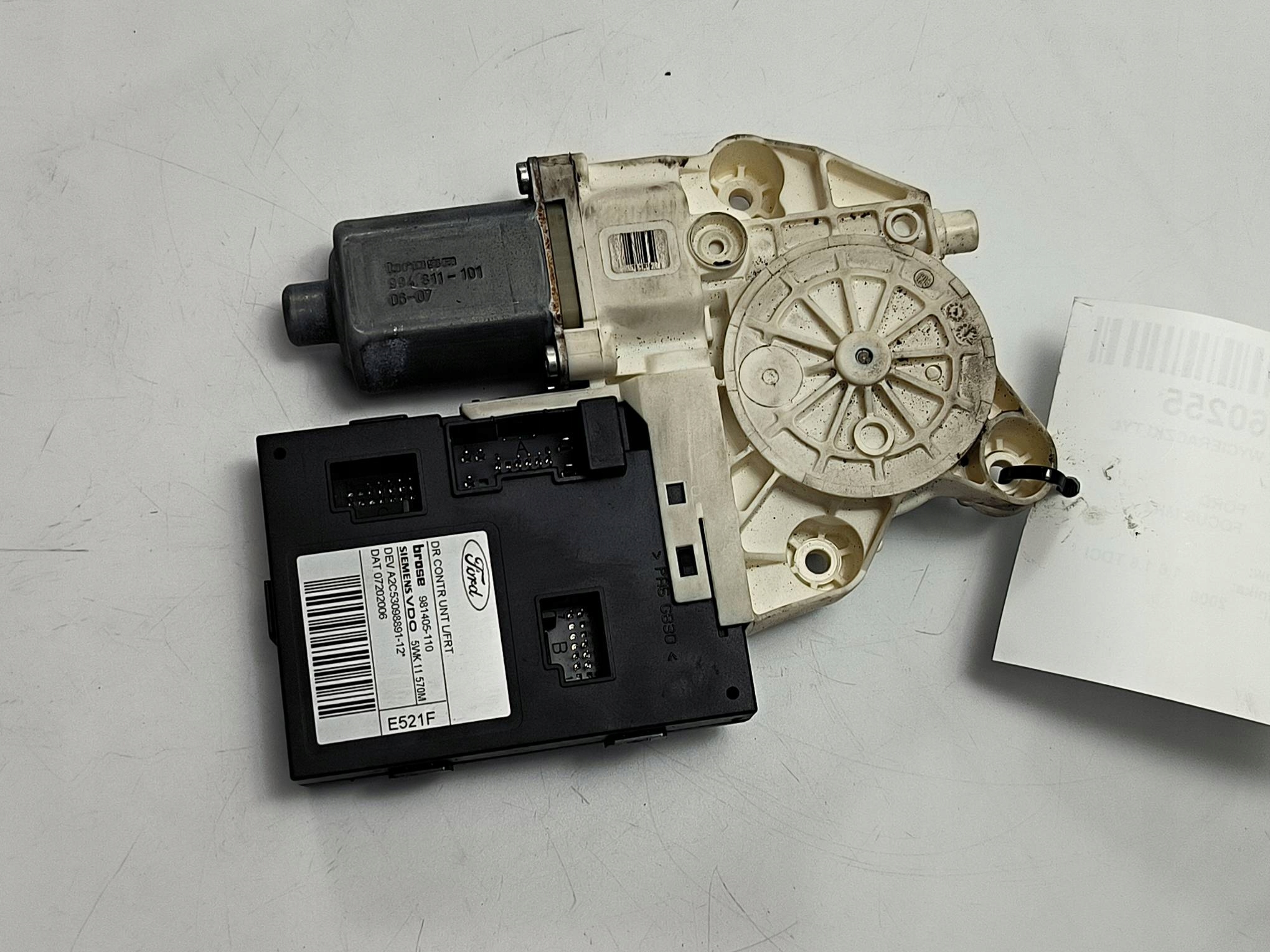 motorek okna levý předek 981405-110 FORD FOCUS MK2